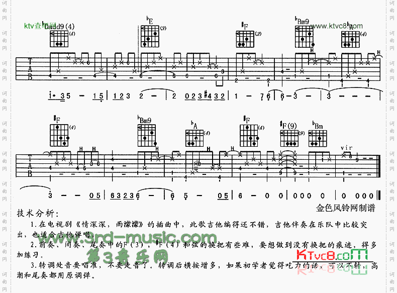 烟雨濛濛《情深深雨濛濛》片尾曲