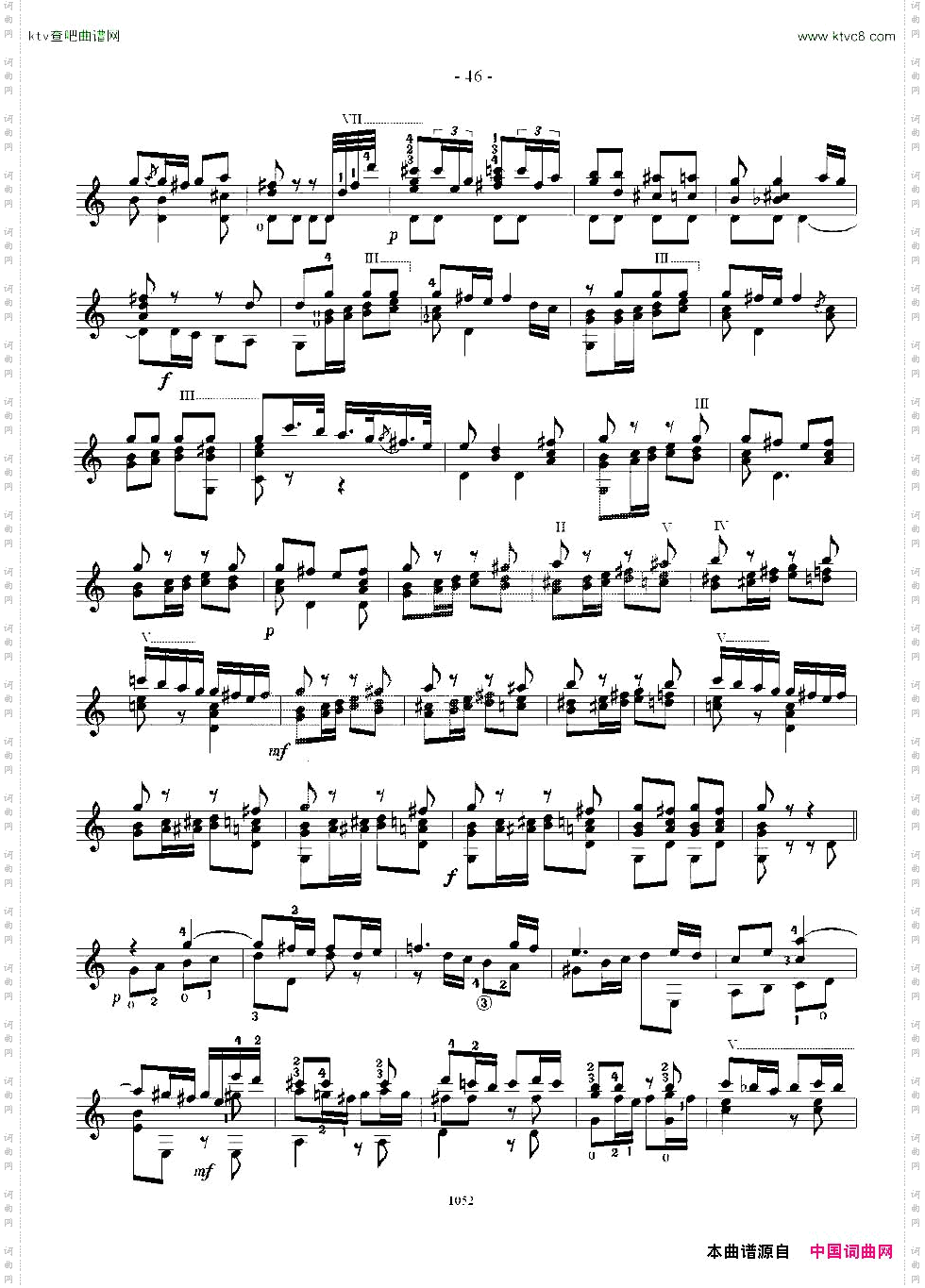 索尔·克斯特26首练习曲之21——26