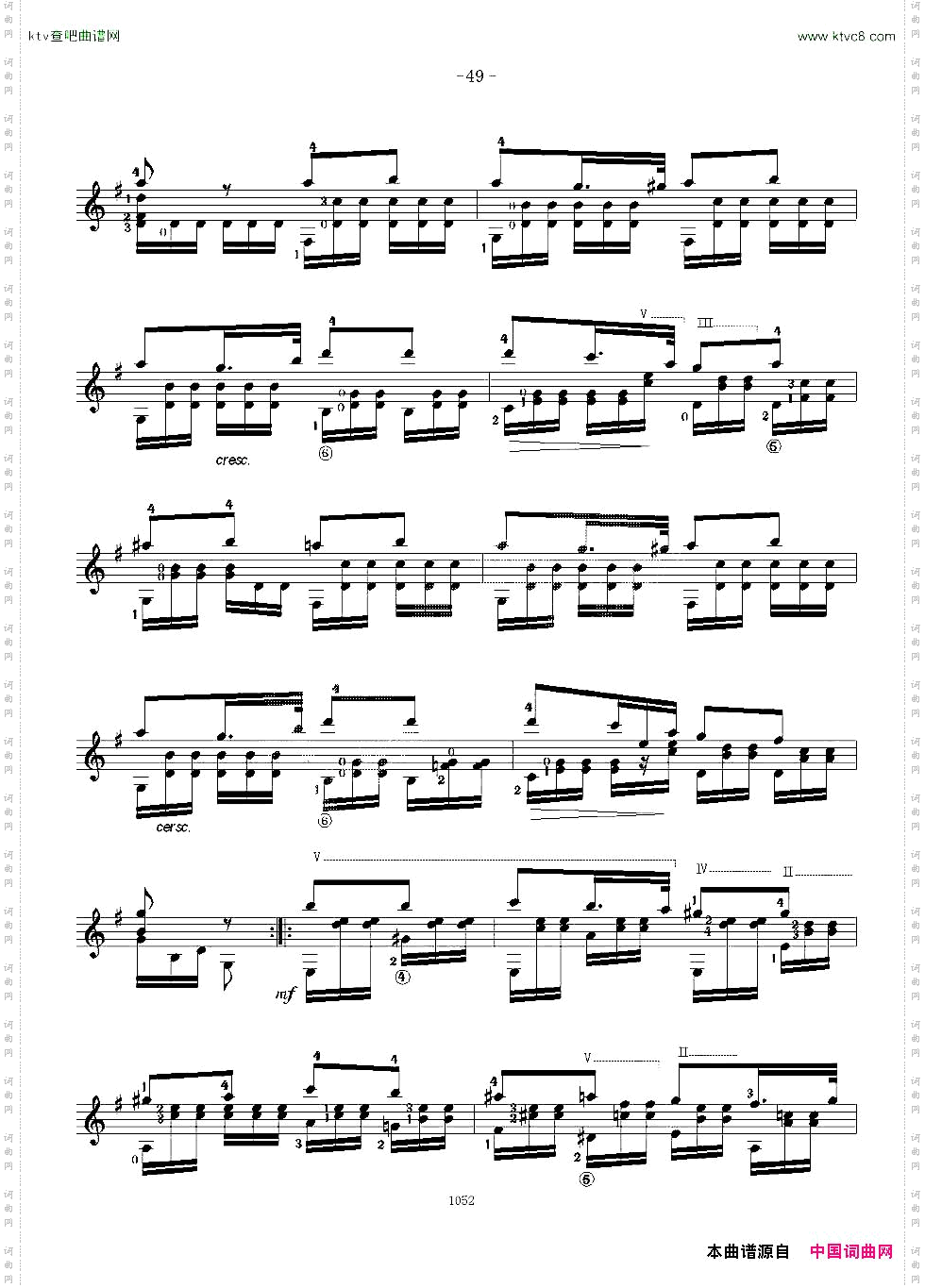 索尔·克斯特26首练习曲之21——26