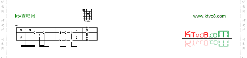 吉格舞曲吉他谱GTP六线谱