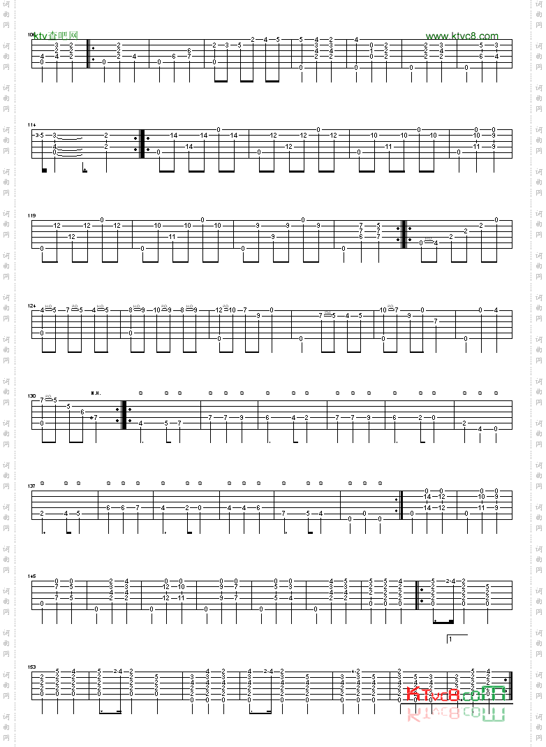 大霍塔舞曲_绝对经典吉他谱 GTP 六线谱