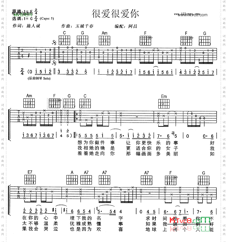 很爱很爱你刘若英