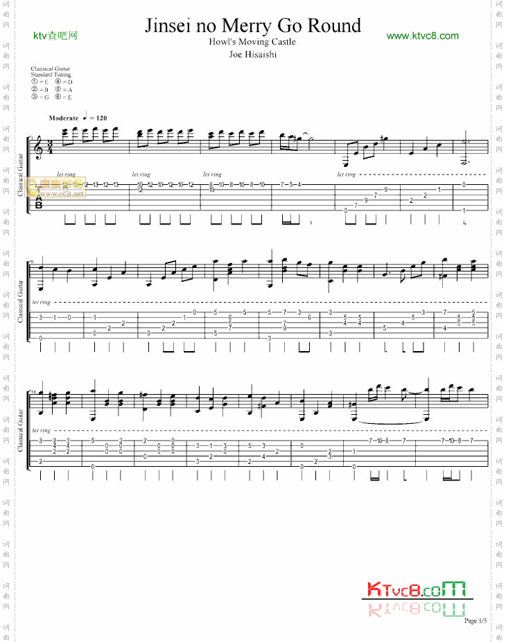宫骐俊动画-哈尔的移动城堡-插曲