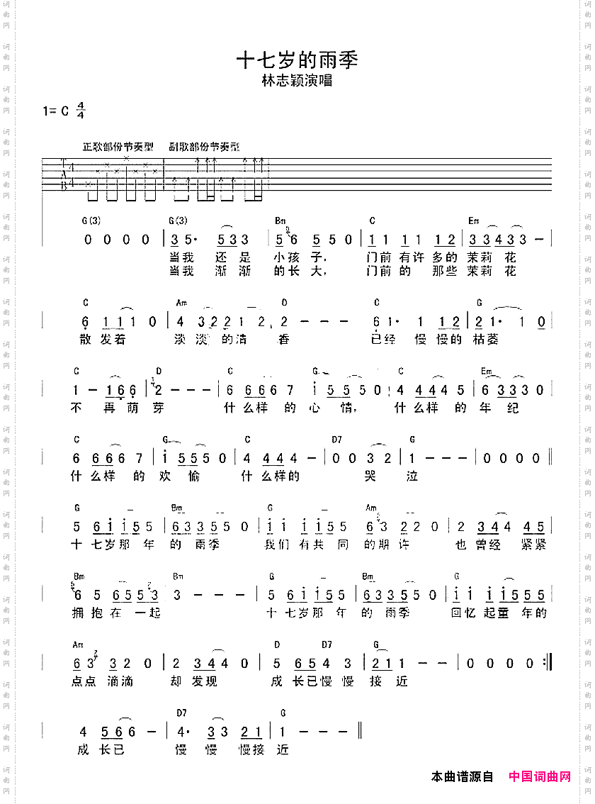 十七岁的雨季
