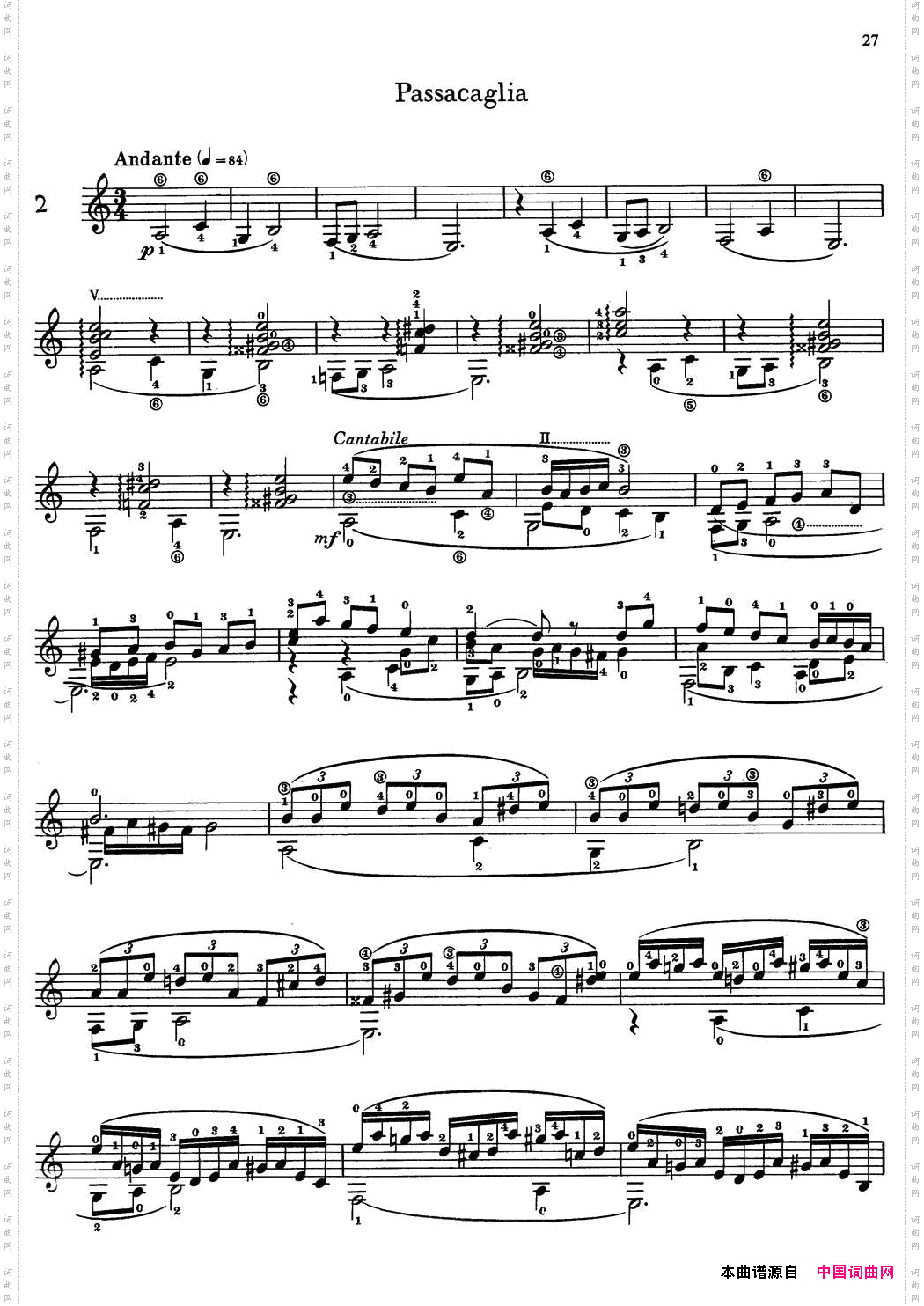 JoaquinRodrigoMusicforGuitar罗德里戈吉他音乐P22-35古典吉他_Joaquin Rodrigo Music for Guitar罗德里戈吉他音乐P22-35古典吉他