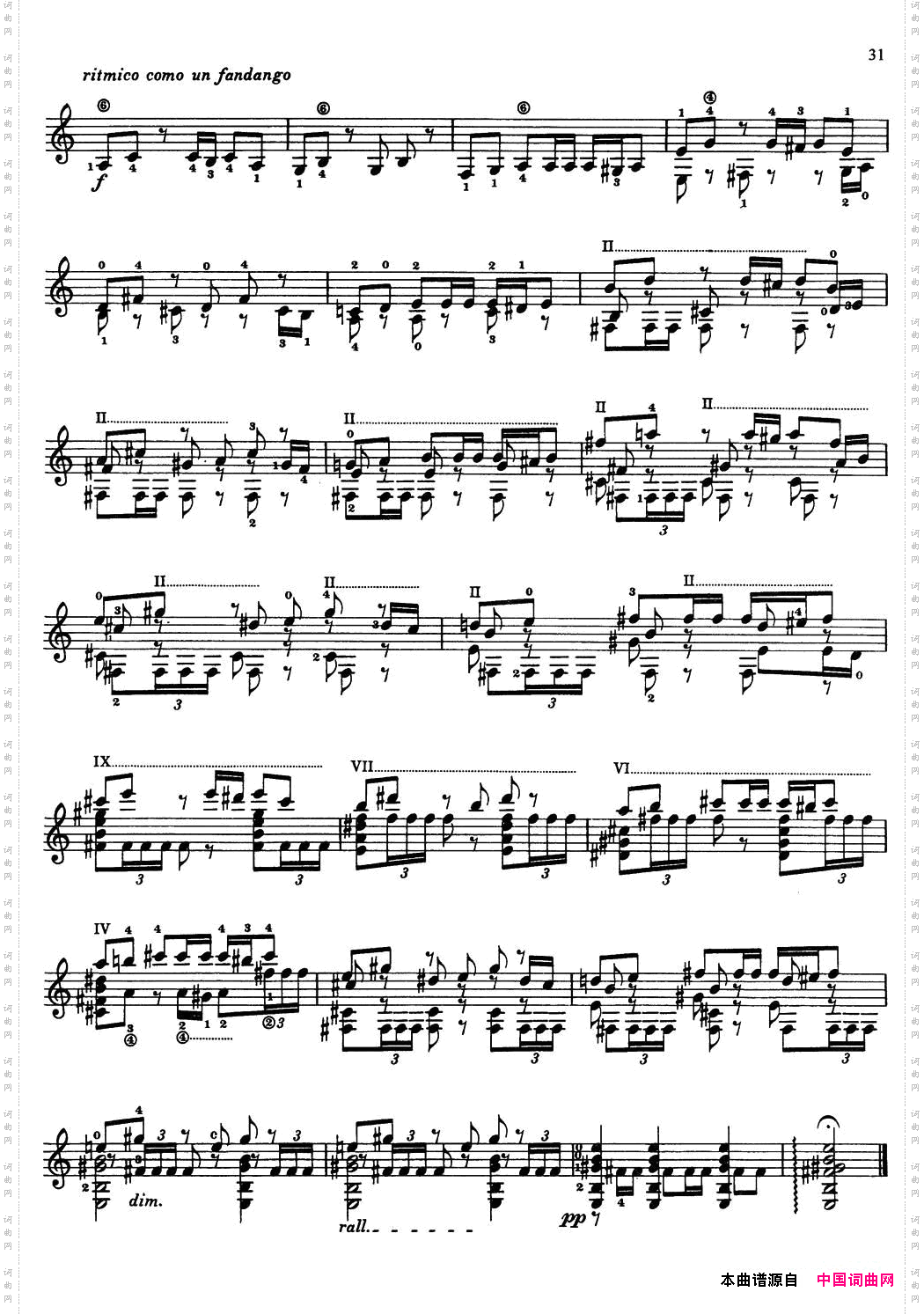 JoaquinRodrigoMusicforGuitar罗德里戈吉他音乐P22-35古典吉他_Joaquin Rodrigo Music for Guitar罗德里戈吉他音乐P22-35古典吉他