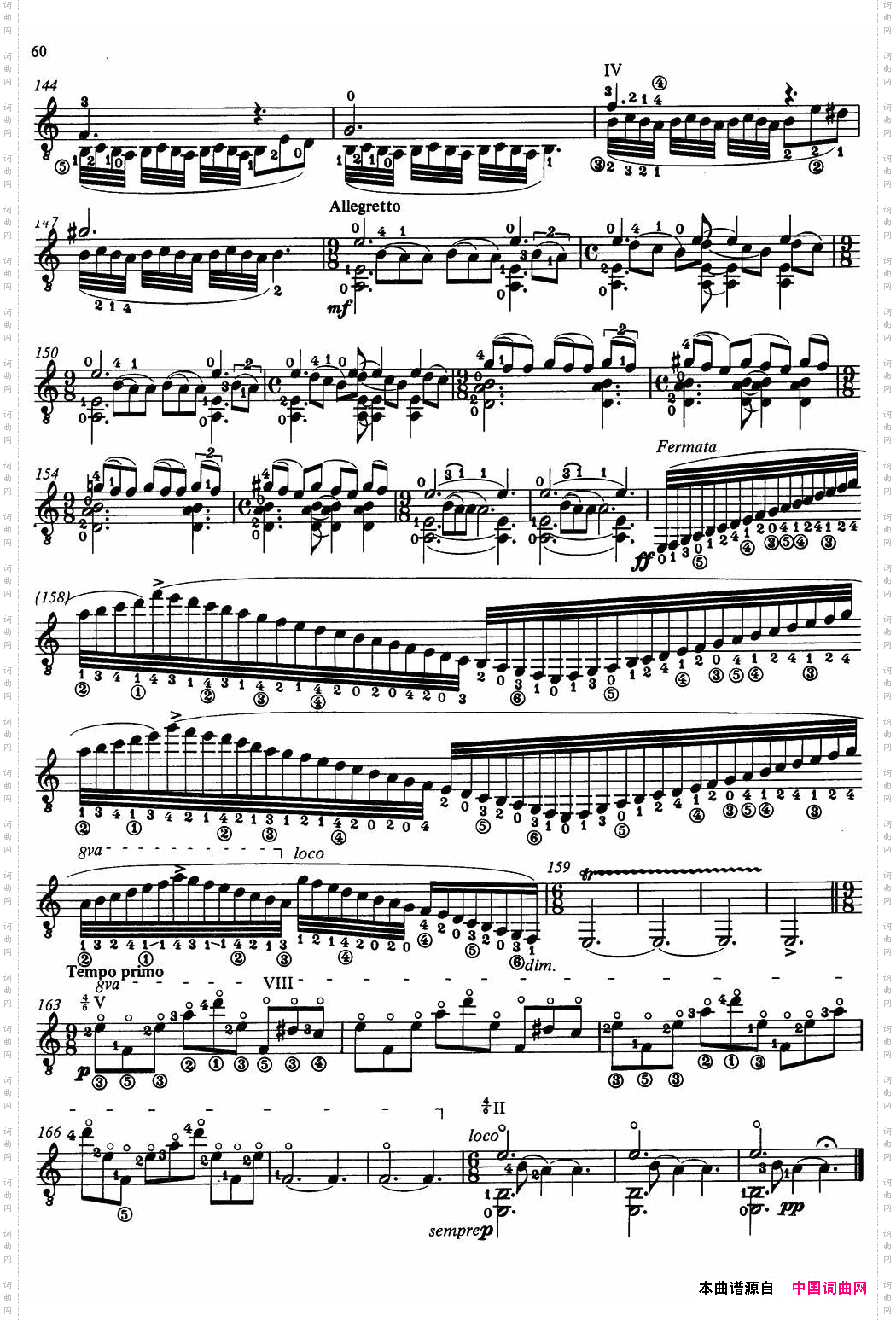 JoaquinRodrigoMusicforGuitar罗德里戈吉他音乐P54-60古典吉他_Joaquin Rodrigo Music for Guitar罗德里戈吉他音乐P54-60古典吉他