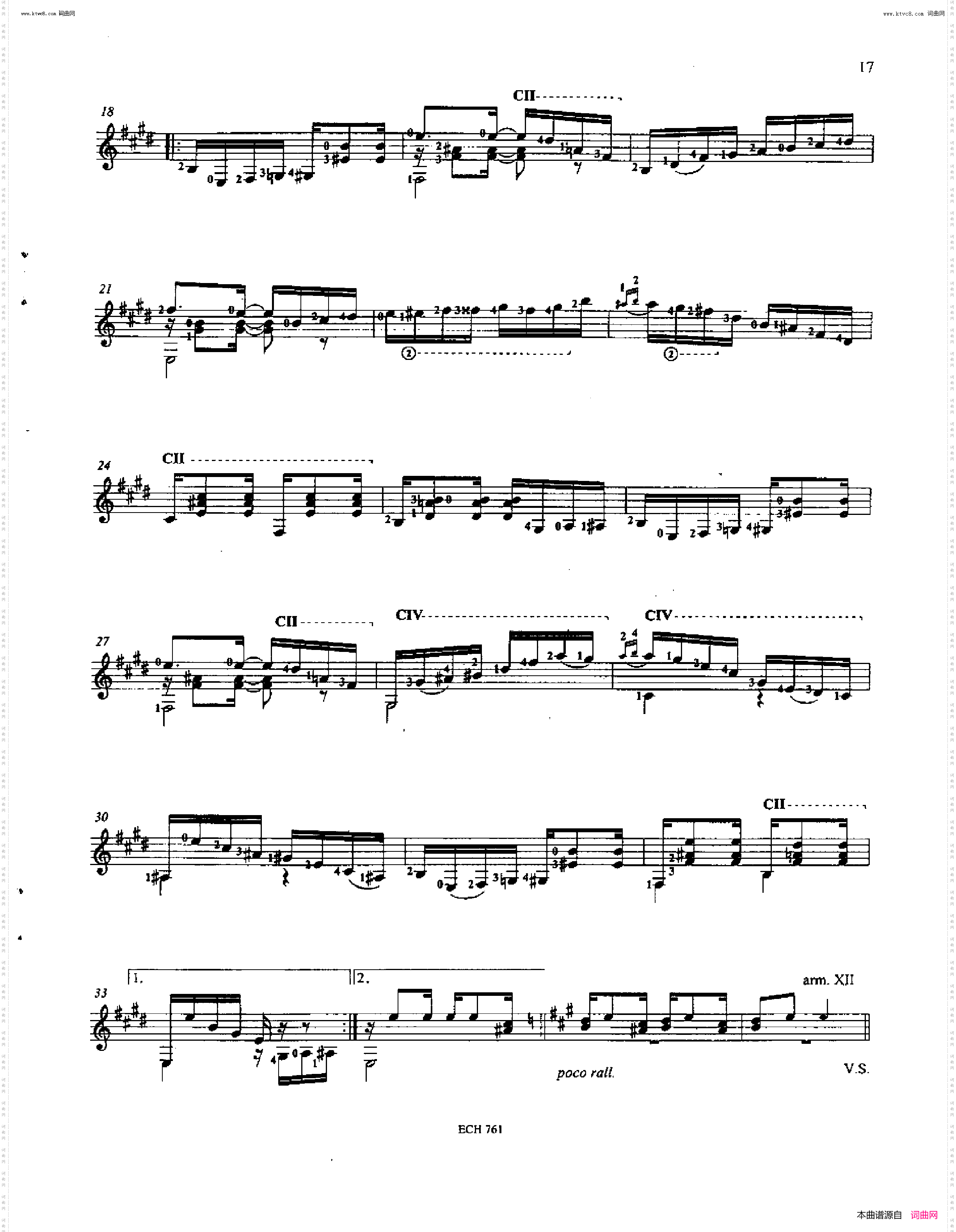 Classical guitar－J·T·Pernambuco-11 Famous Choros 古典吉他