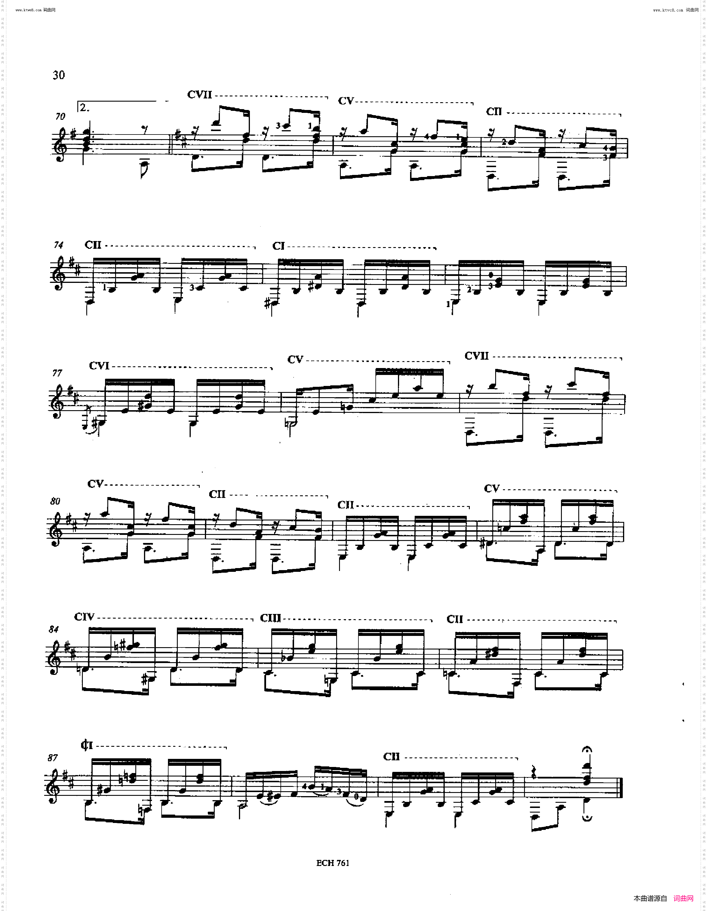 Classical guitar－J·T·Pernambuco-11 Famous Choros 古典吉他