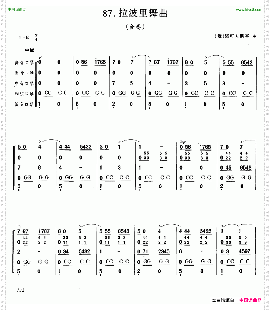 拉波里舞曲合奏