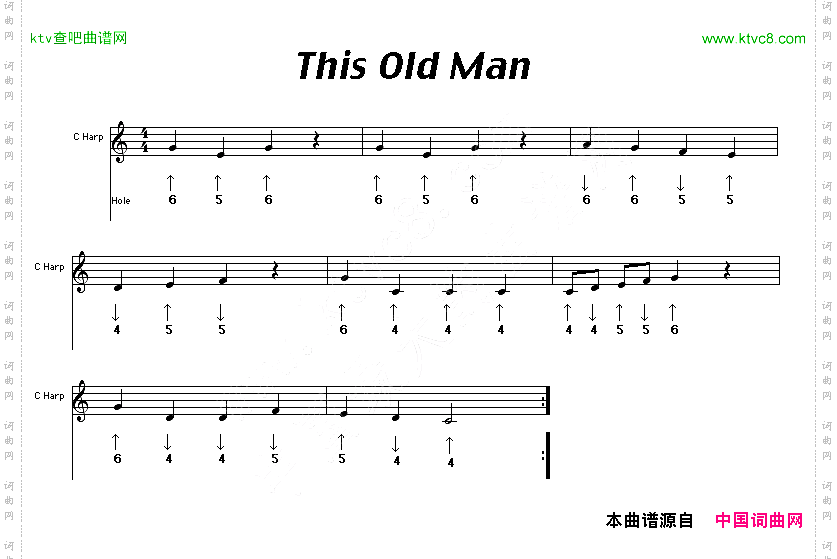 ThisOldMan布鲁斯