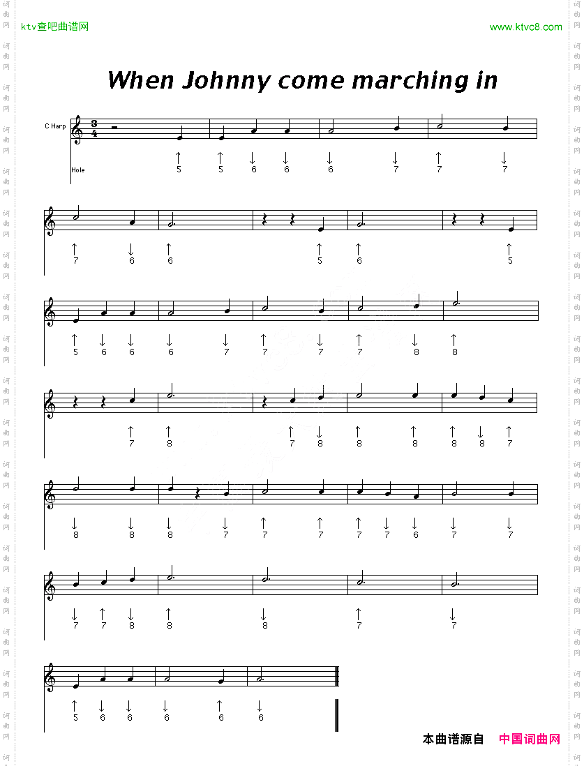 Whenjohnnycomemarchingin布鲁斯