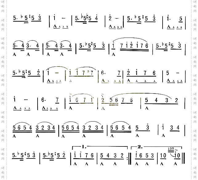 瑞士迎賓舞曲[口琴谱]