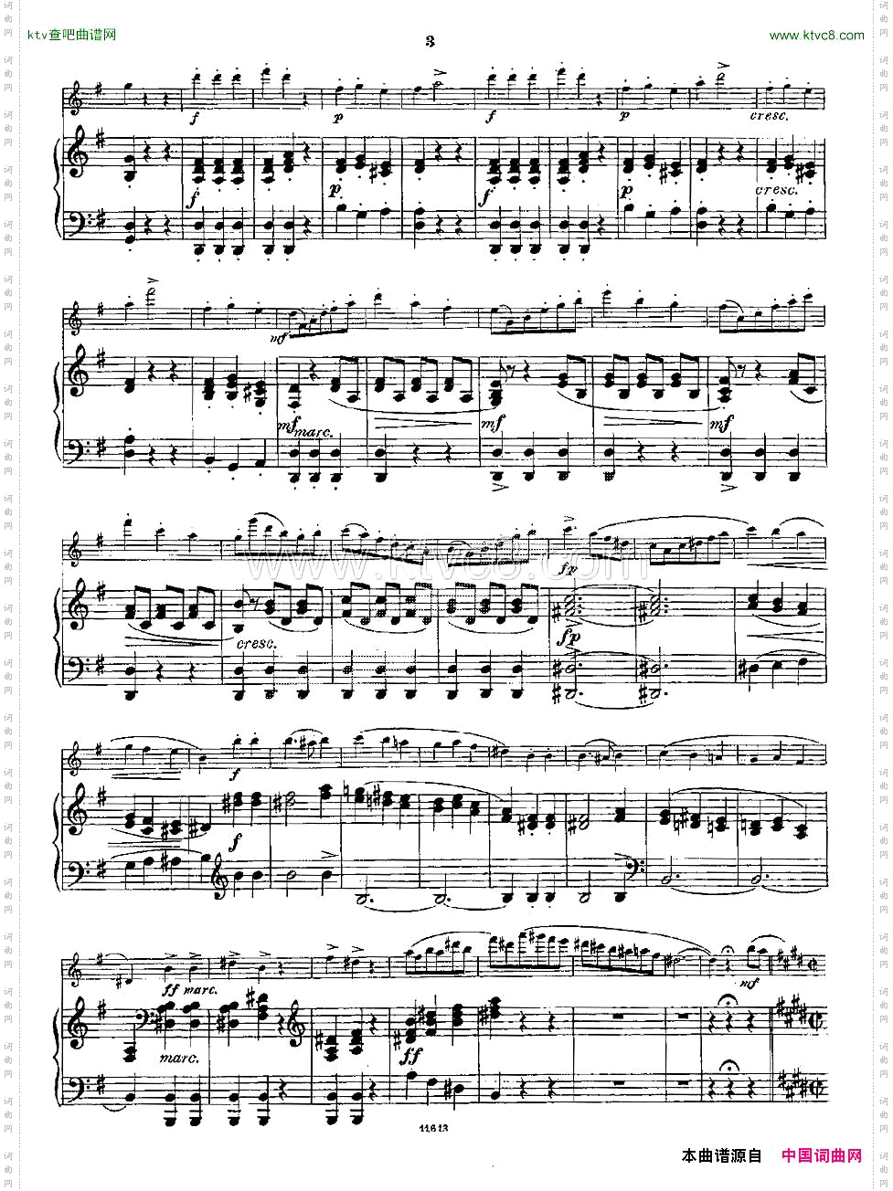 Opern-Transcriptionen.Op.45-1长笛+钢琴伴奏