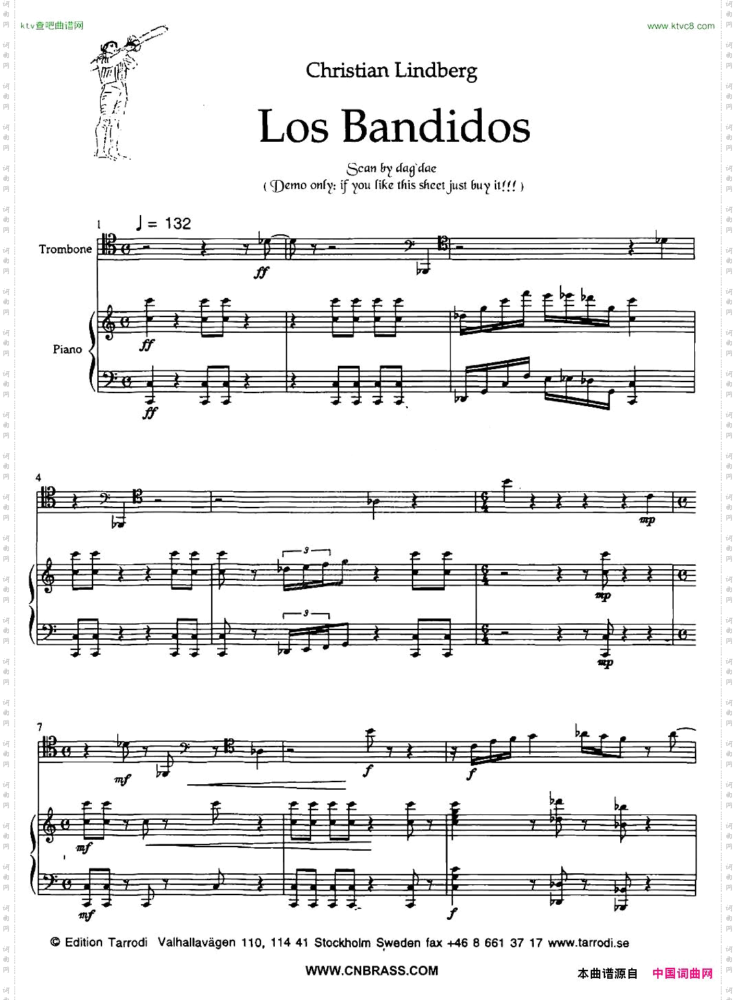 LosBandidos长号+钢琴