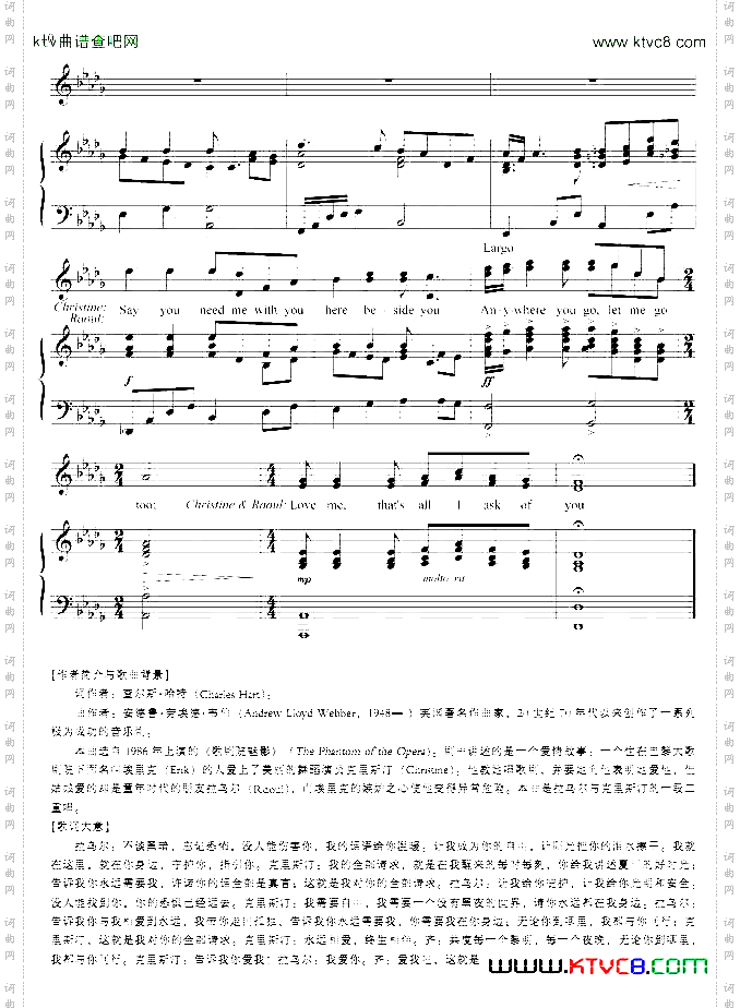 我对你的全部请求