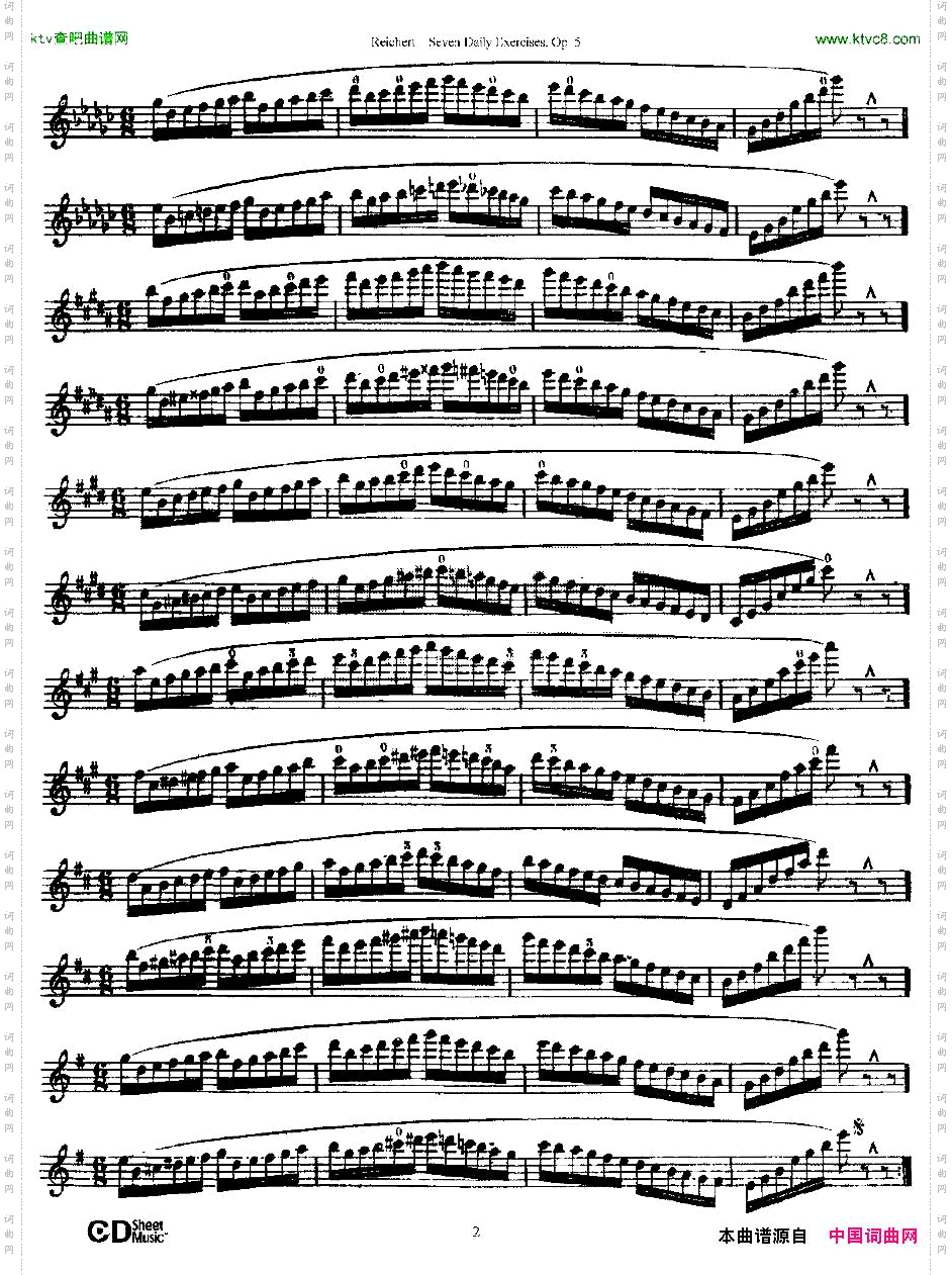 SevenDailyExercises,Op.5每日练习七首，作品5号