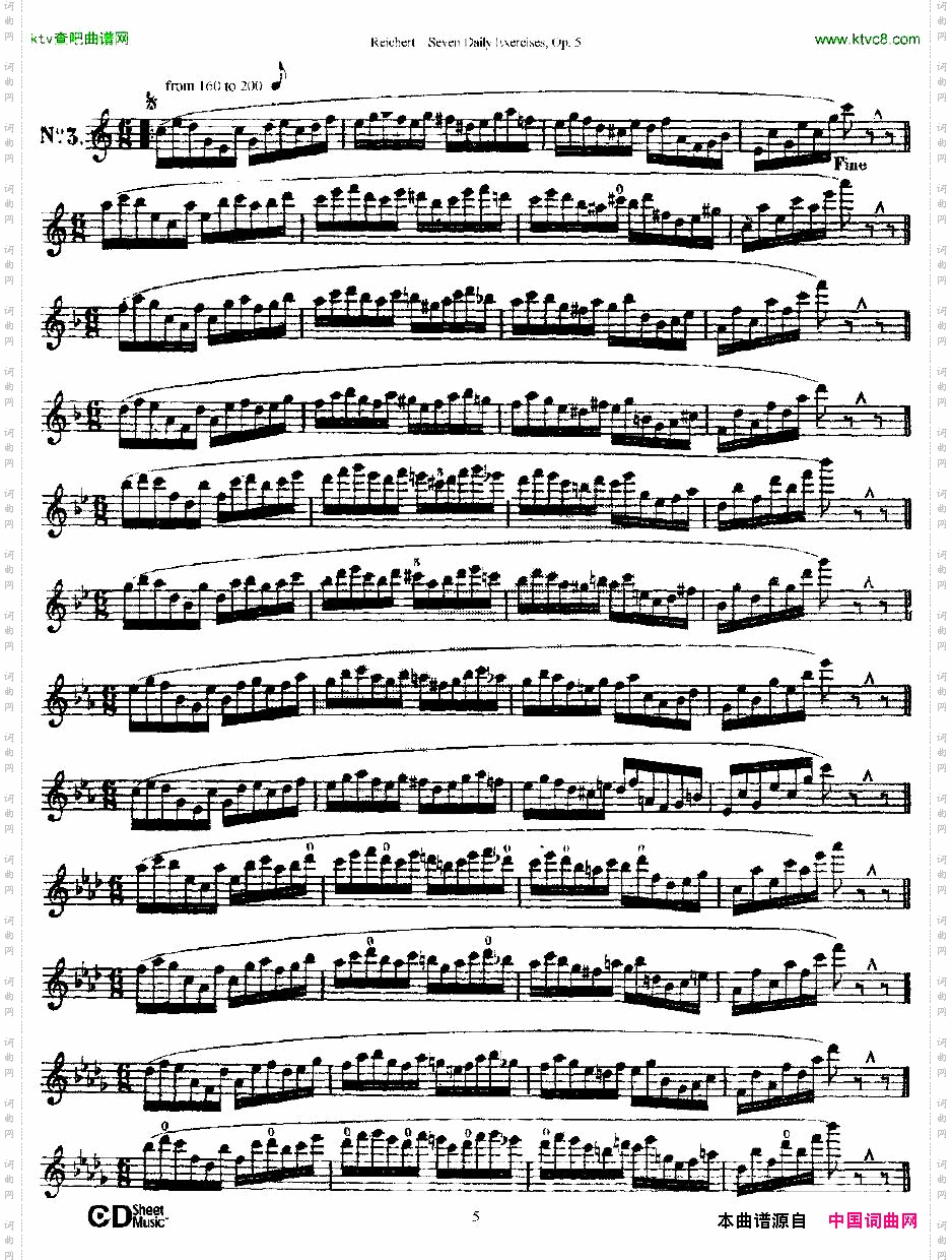 SevenDailyExercises,Op.5每日练习七首，作品5号