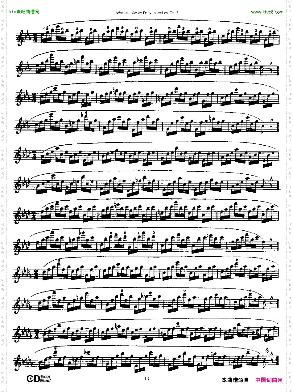 SevenDailyExercises,Op.5每日练习七首，作品5号