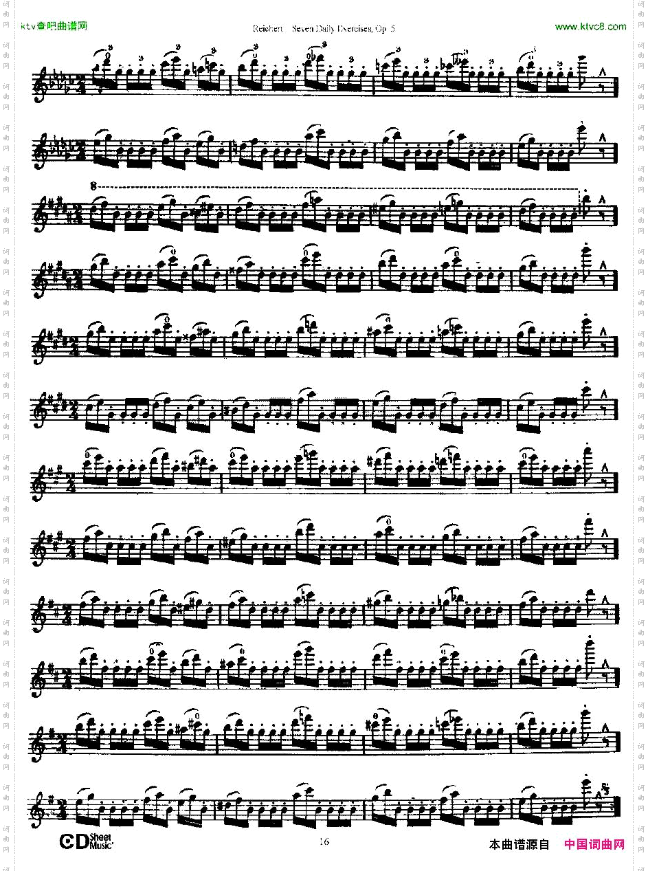 SevenDailyExercises,Op.5每日练习七首，作品5号
