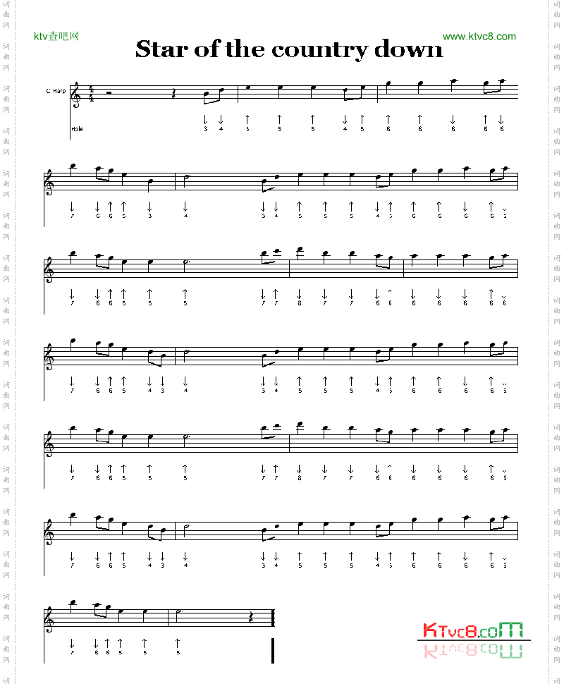 Starofthecountrydown