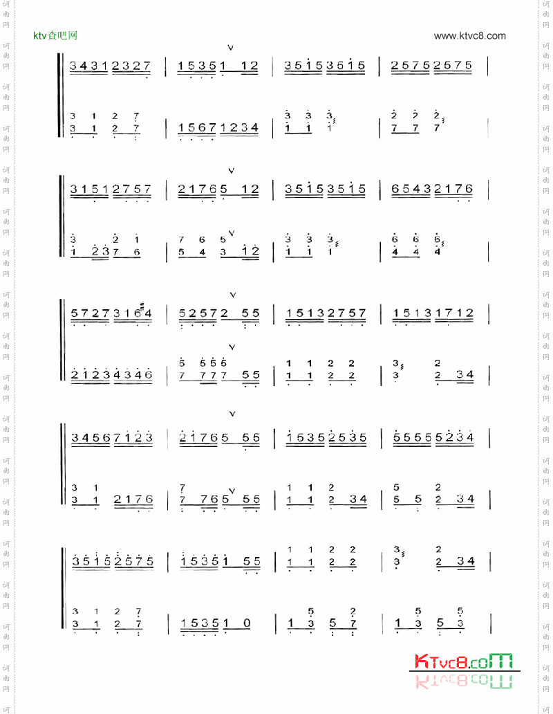 游击队员之歌[简谱版]共5张