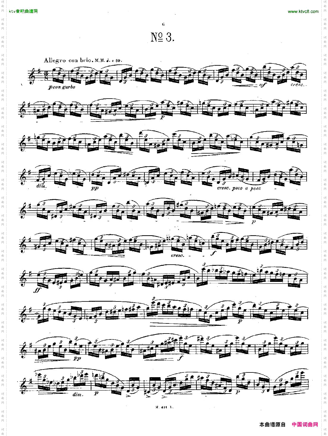 24首长笛练习曲Op.15之1—5