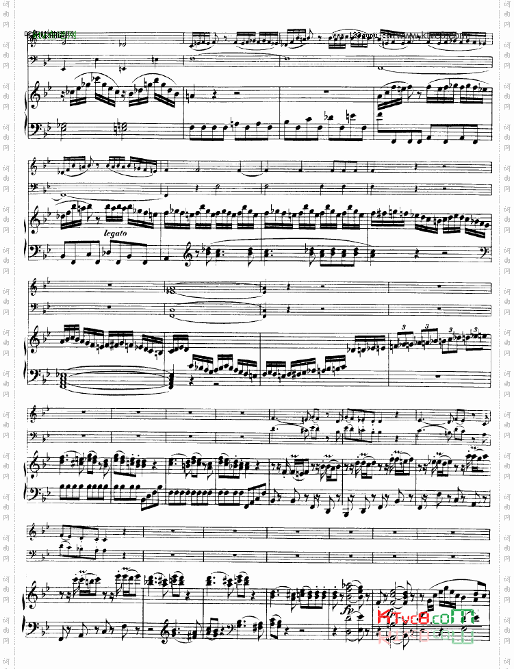PianoTrioinB-flatMajorK.502