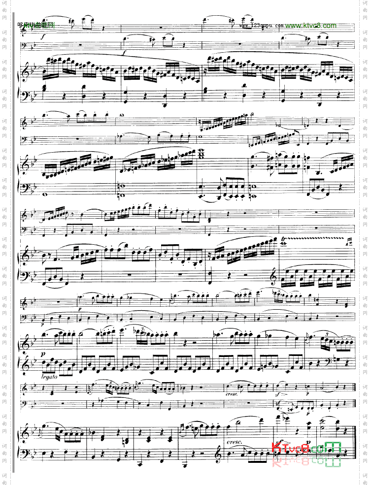 PianoTrioinB-flatMajorK.502