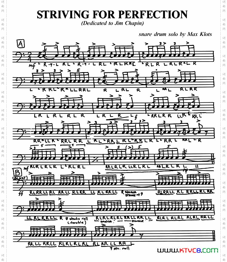 超正规军鼓独奏练习3