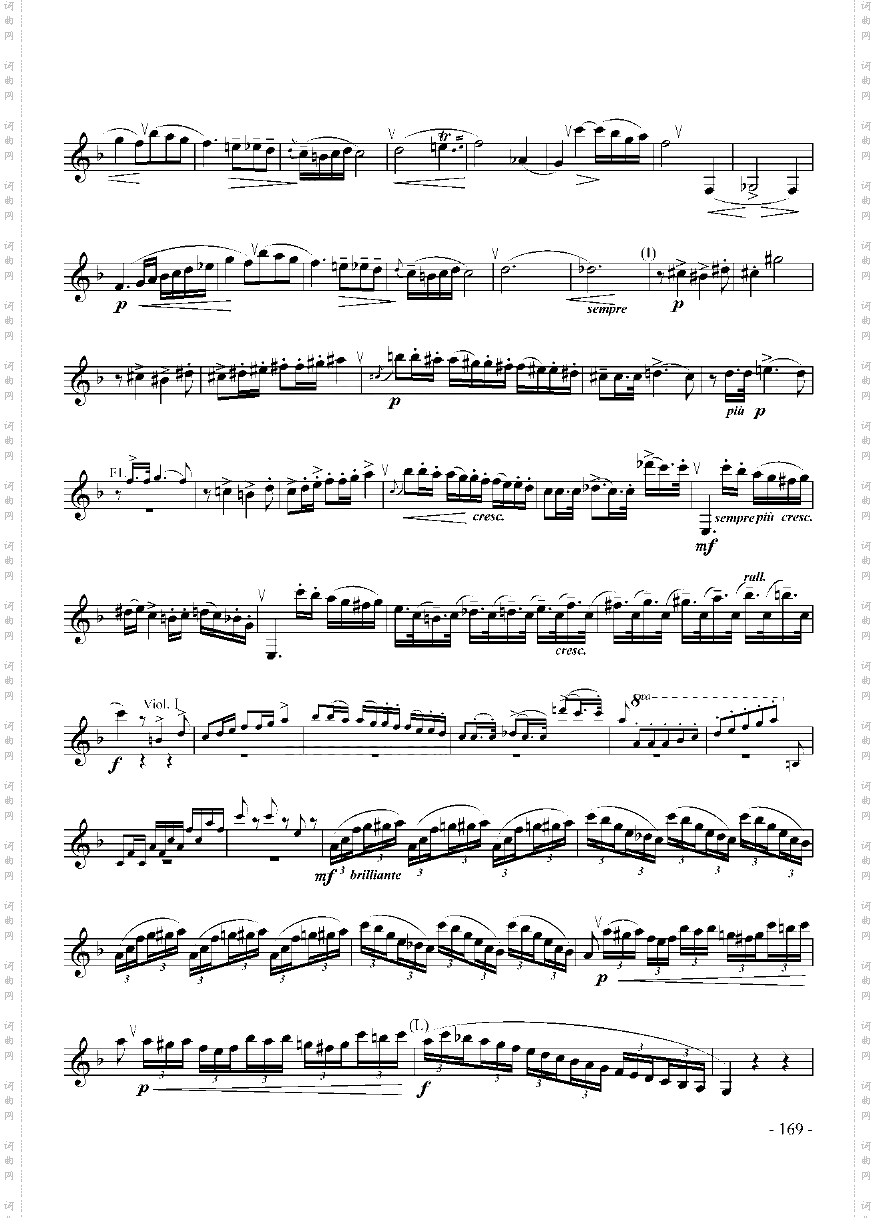 十级外国乐曲《第二协奏曲》管乐类单簧管