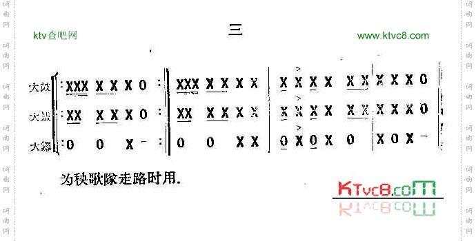 社火鼓点(鼓谱)