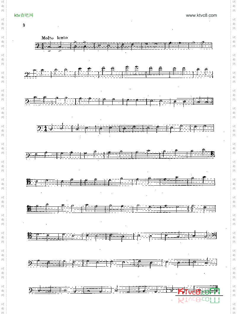 大管高级练习曲[每日练习]管乐类大管