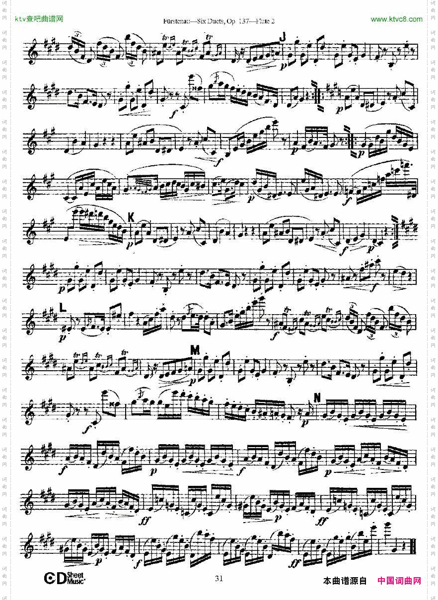 SixDuets,Op.137之六二重奏六首作品137号