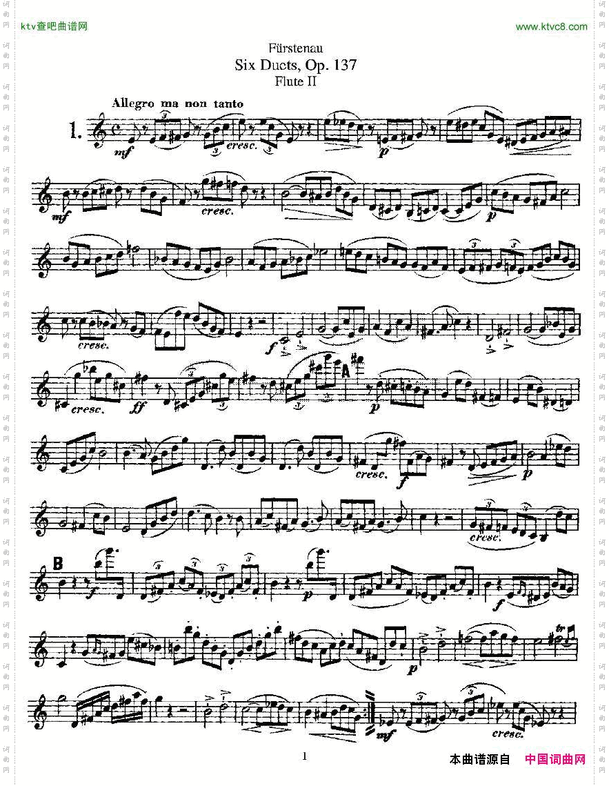 SixDuets,Op.137之一二重奏六首作品137号