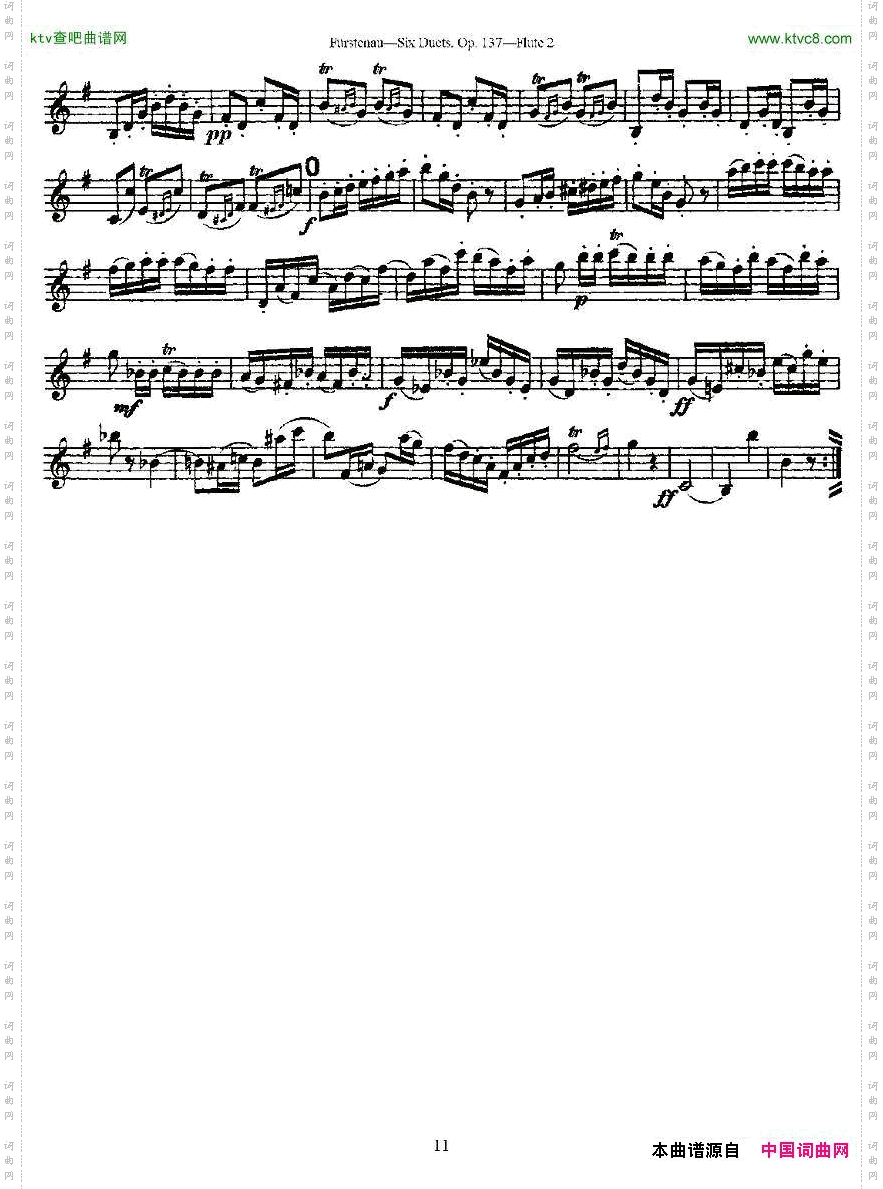 SixDuets,Op.137之二二重奏六首作品137号