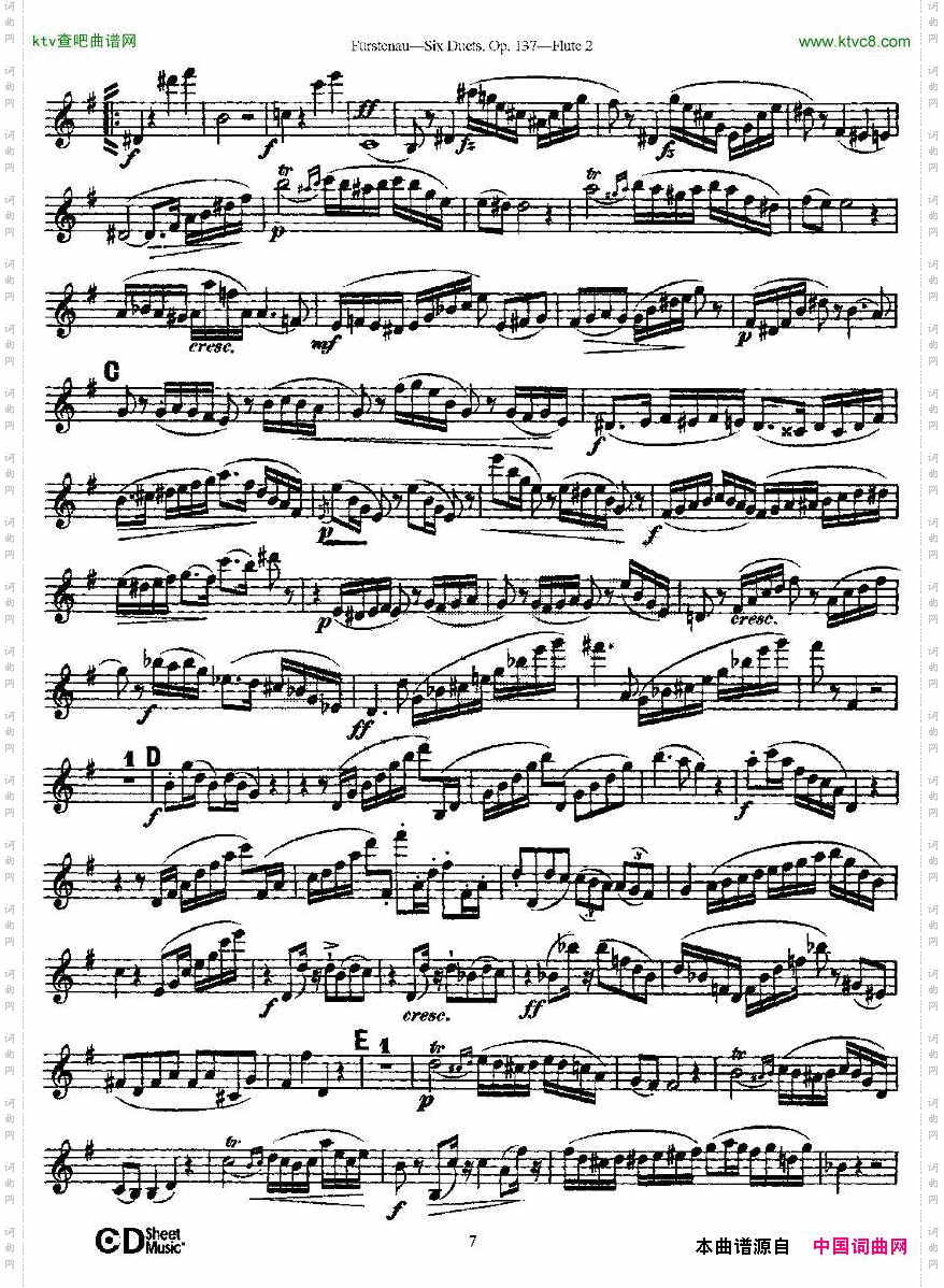 SixDuets,Op.137之二二重奏六首作品137号