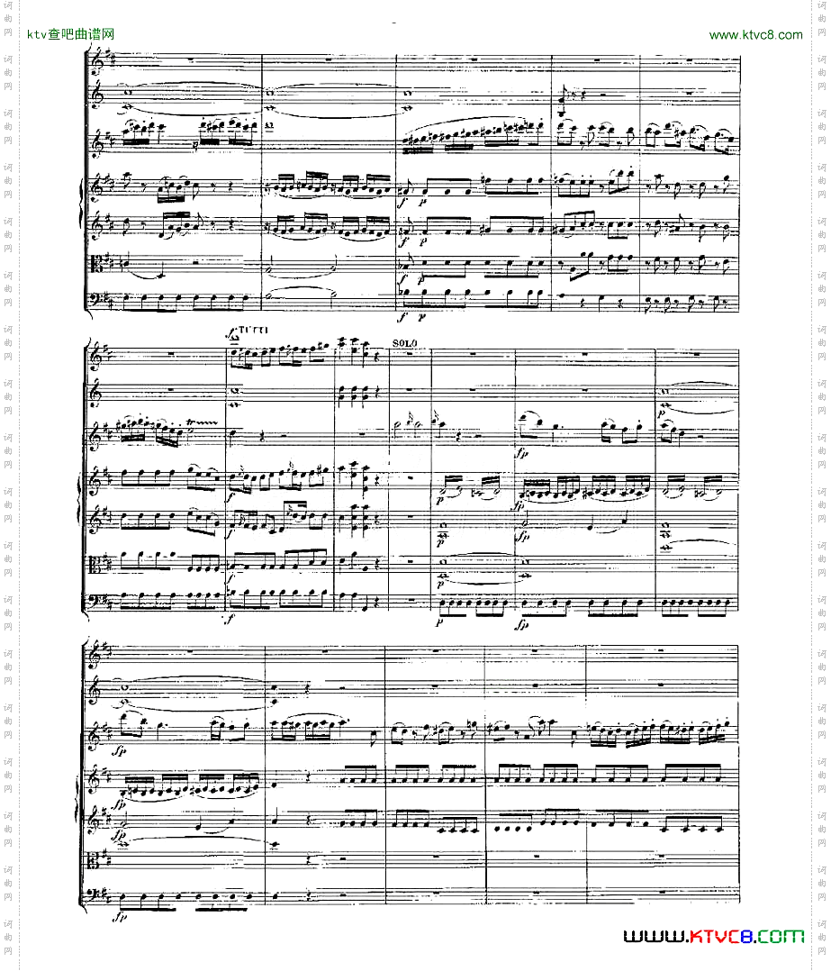 ConcertoinDforFlute,K.314D大调长笛协奏曲