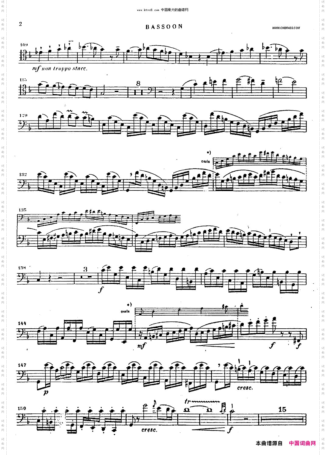 humel-CONCERTObassoon胡梅尔-巴松协奏曲