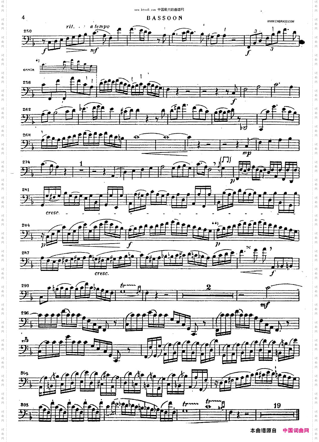 humel-CONCERTObassoon胡梅尔-巴松协奏曲