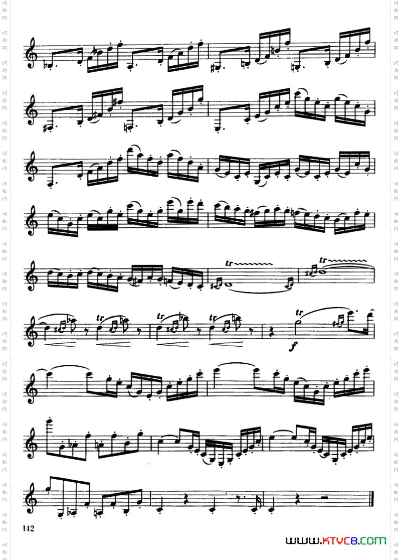 单簧管高级练习曲3首
