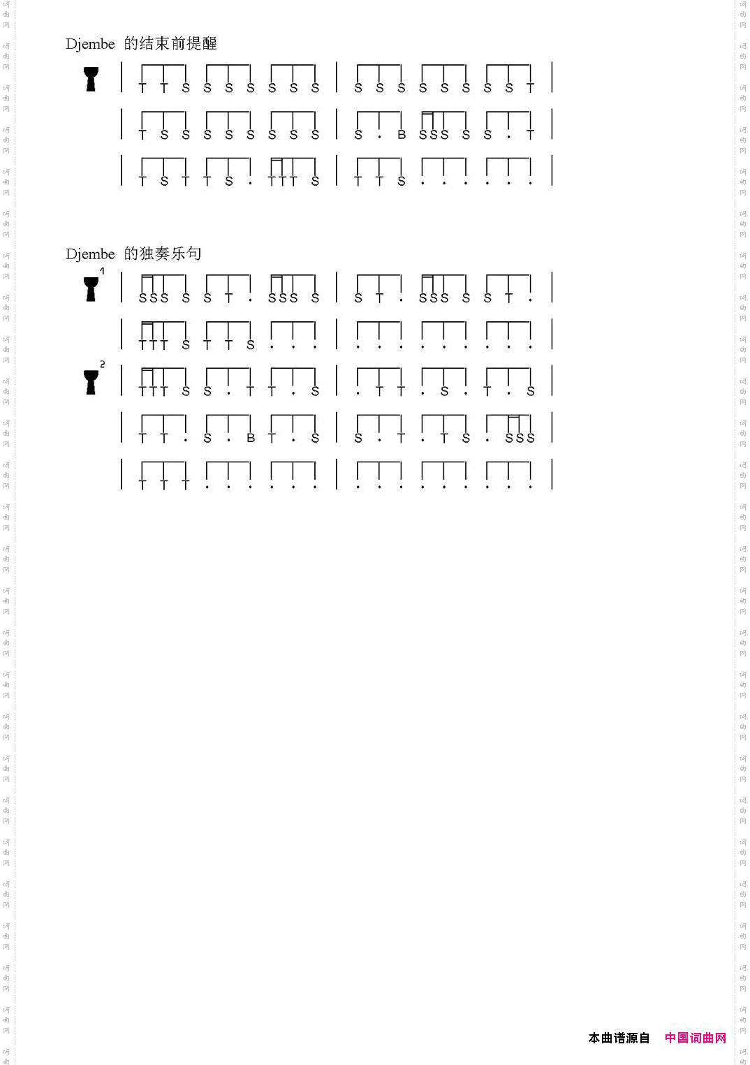 KonkobaI_非洲手鼓谱