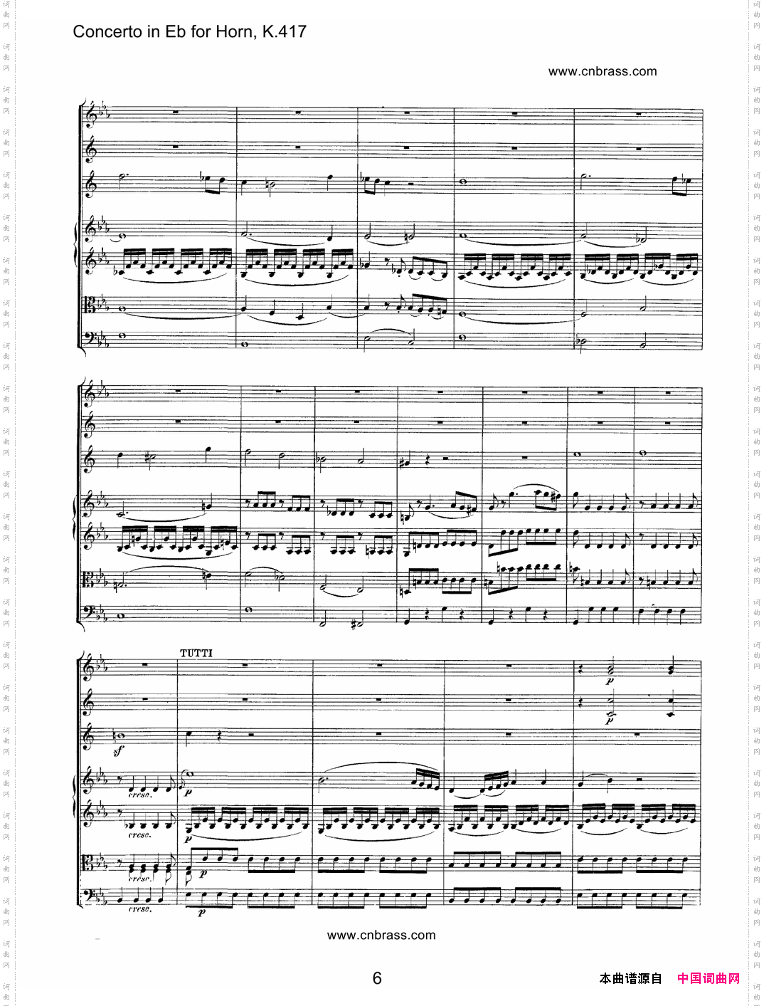 圆号协奏曲_作品K417