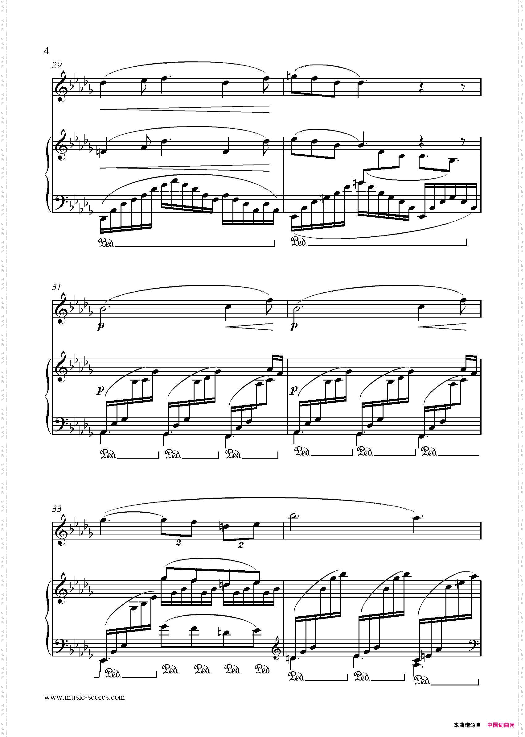 Clairdelune长笛+钢琴伴奏_Clair de lune长笛+钢琴伴奏