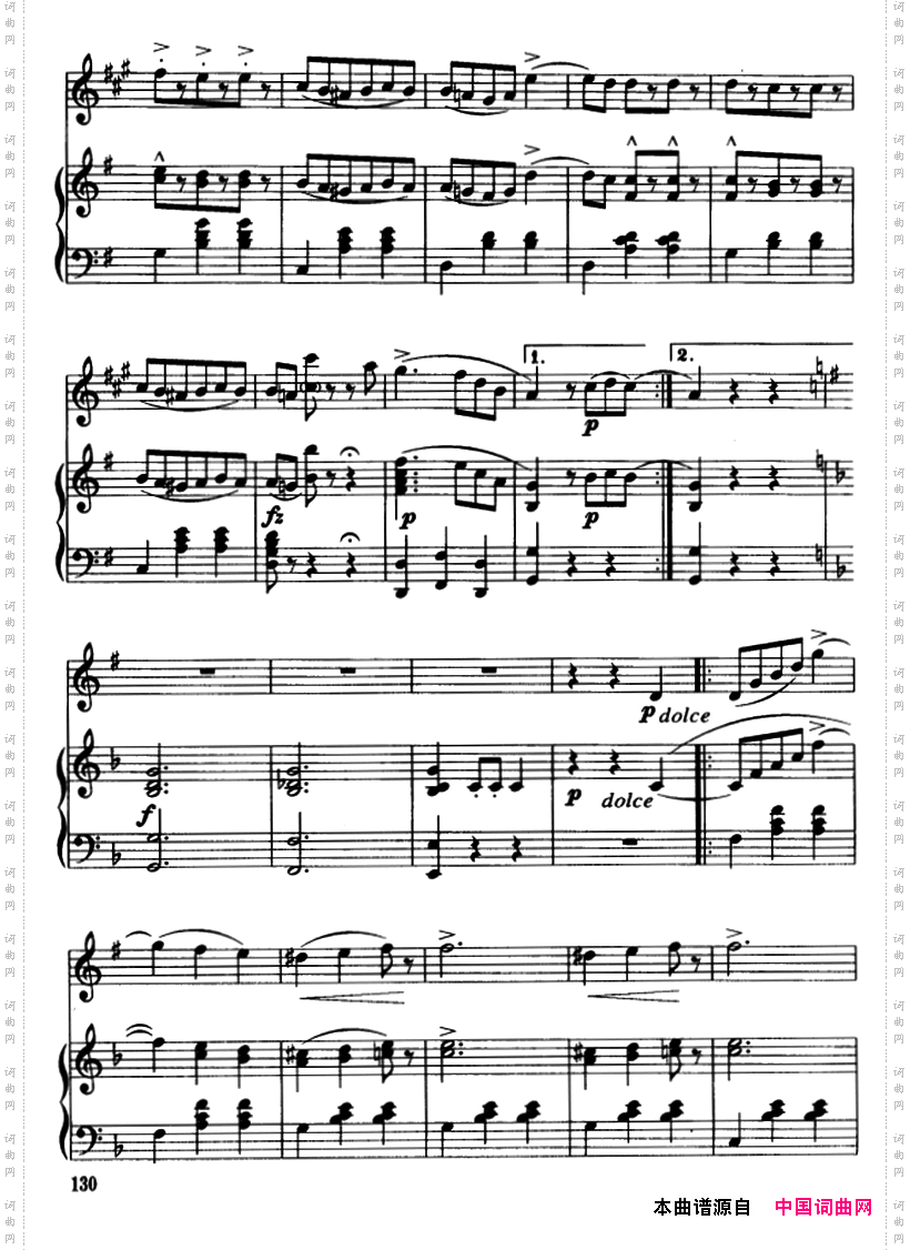 蓝色的多瑙河圆舞曲降B小号独奏