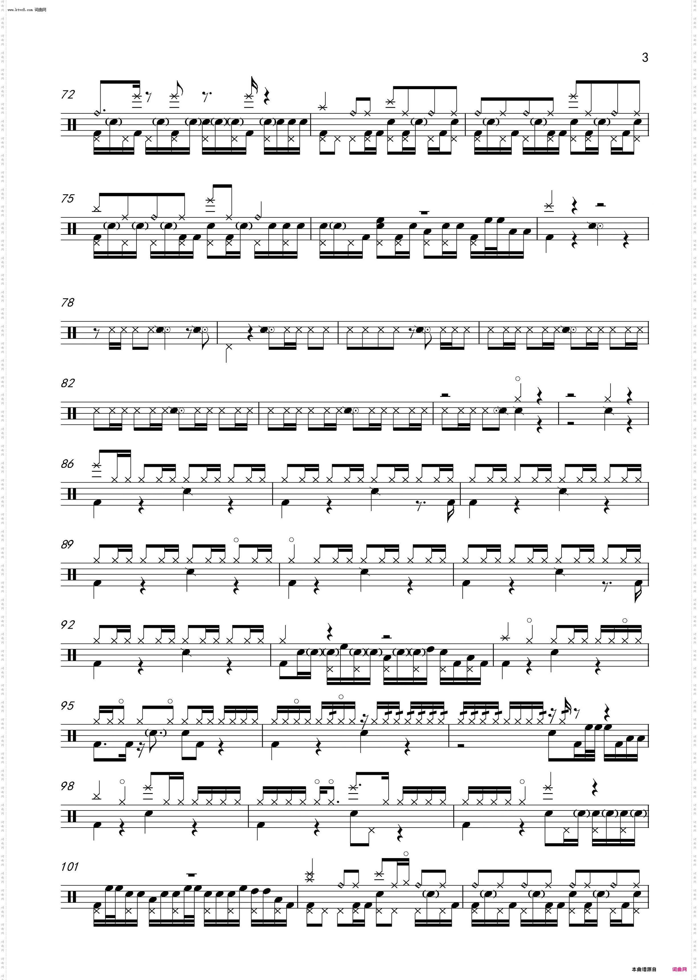 maroon 5-Girls LikeYou_Drum Cover鼓谱