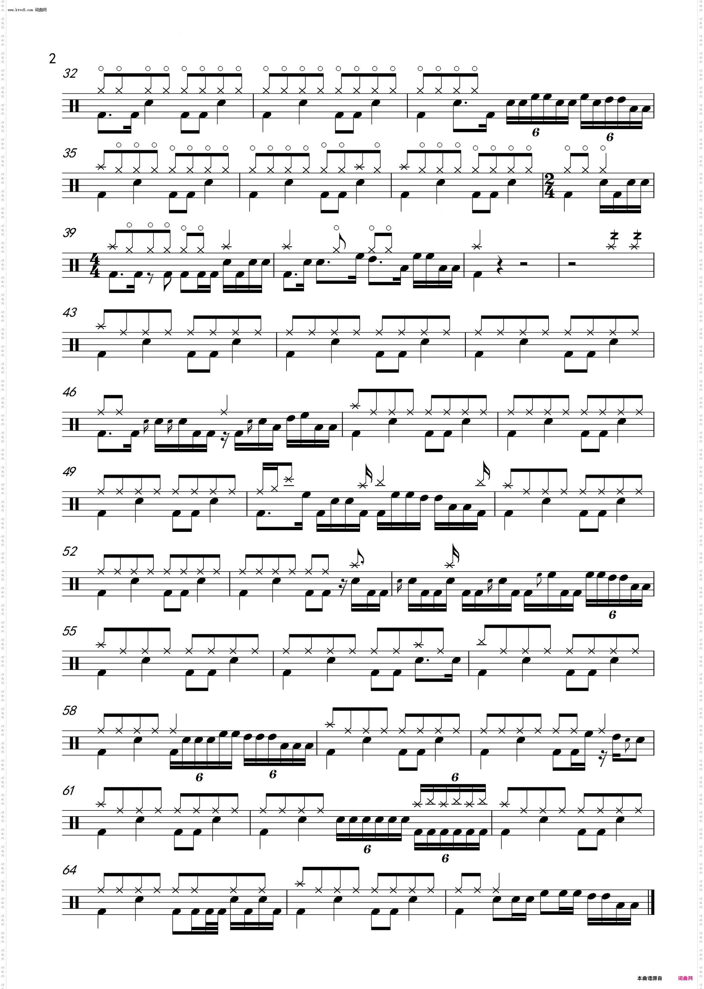 Stratovarius - Liberty_鼓谱