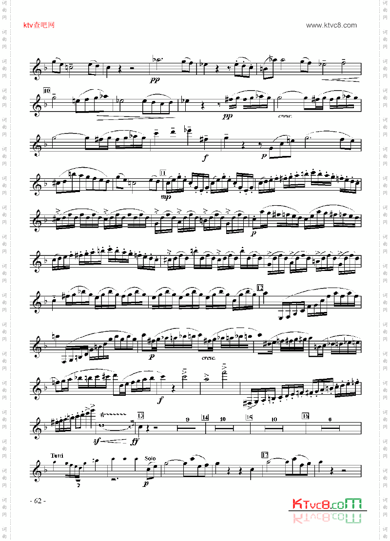 六级外国乐曲《协奏曲》管乐类单簧管