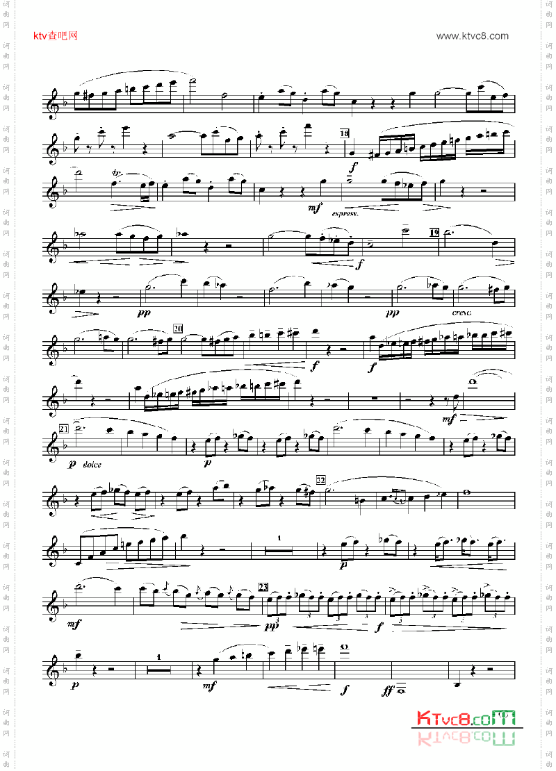 六级外国乐曲《协奏曲》管乐类单簧管