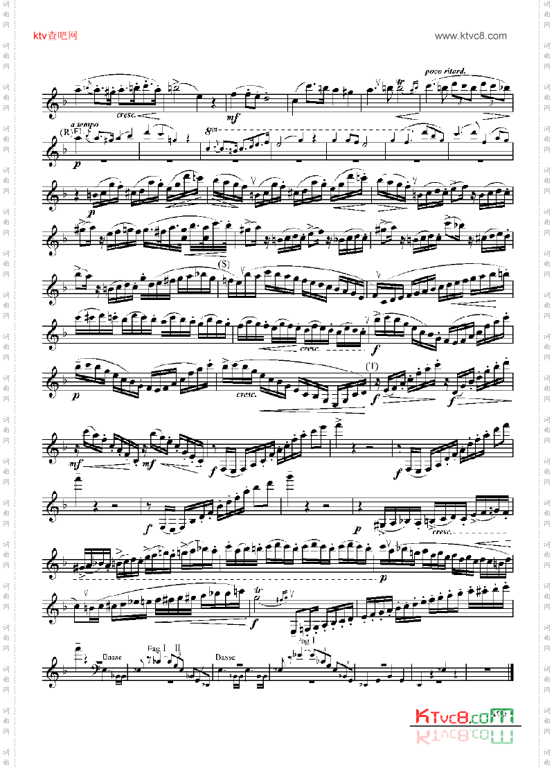 十级外国乐曲《第二协奏曲》管乐类单簧管